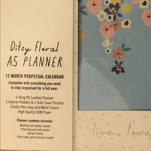 Simple Stories Carpe Diem Planner Ditsy Floral